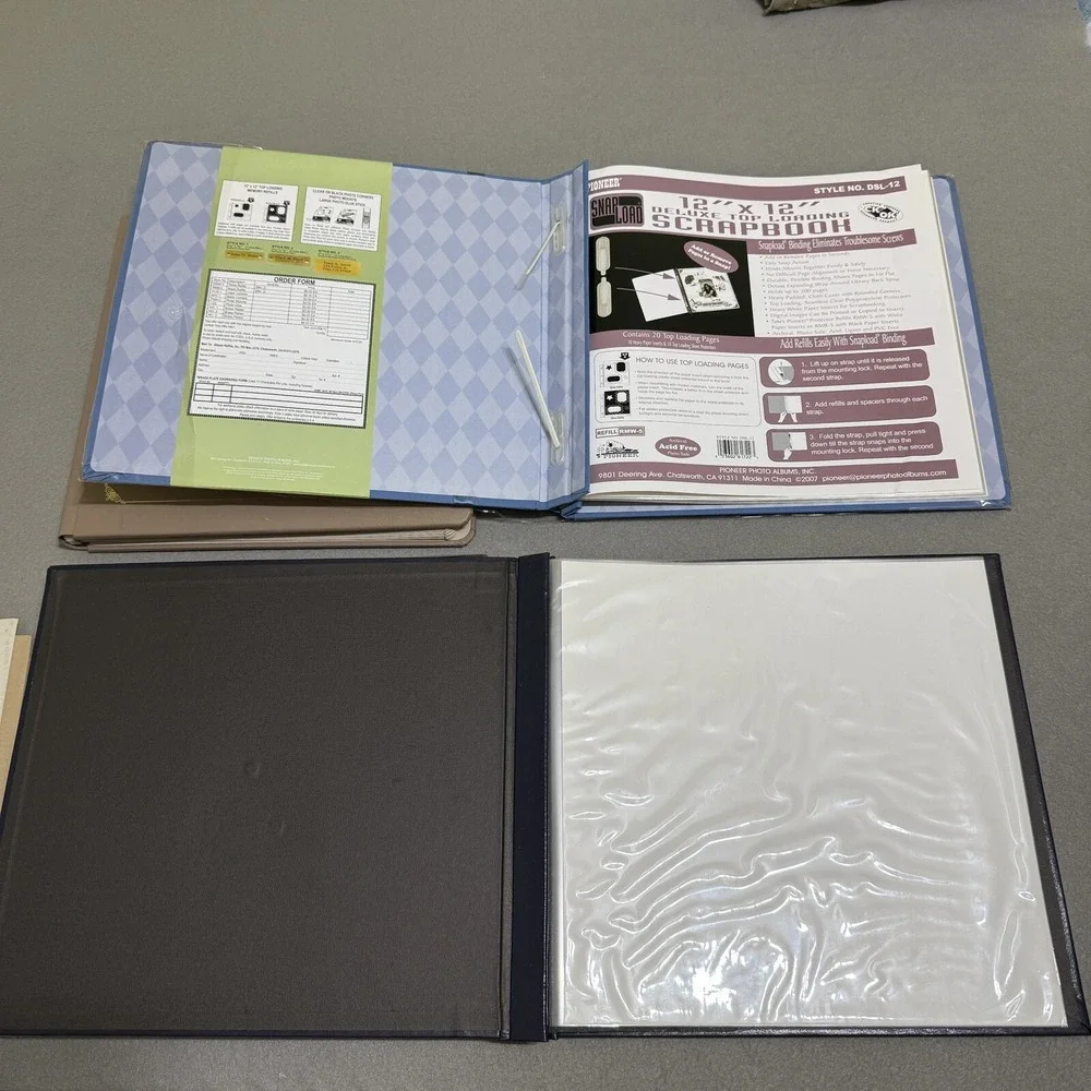 Scrapbook Album‎ Lot Of 4 12